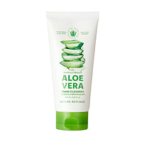 Nature Republic Soothing & Moisture Aloe Vera Foam Cleanser Пінка для вмивання з екстрактом алое віра