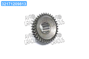 Шестерня КПП 5-ї передачі Z=34 проміжно валу (КПП GBS-40) Еталон, ТАТА Е1-Е4 (RIDER) RD250526305407