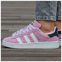 Женские кроссовки Adidas Campus 00s Light Pink, розовые замшевые кроссовки адидас кампус 00s