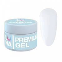 Гель для нарощування Luna Premium Gel 11 молочний 30 мл