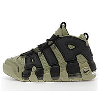 Мужские кроссовки Nike Air Max Uptempo Dark Stucco Khaki More, хаки кожаные кроссовки найк аир море аптемпо