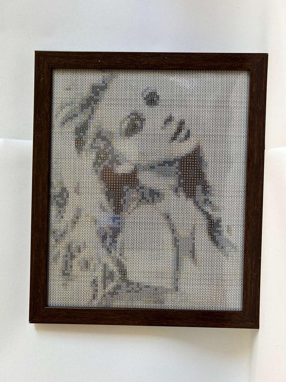 Алмазна вишивка з рамкою АВ 4043