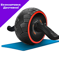 Колесо для пресса PowerPlay 4326 с обратным механизмом AB Wheel Pro Черно-красное