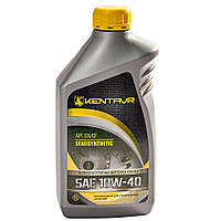 Олива моторна KENTAVR SEMISYNTHETIC 10W-40 API SN/CF каністра 1л ПЕ