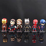 Набір Фігурок Марвел 6 штук, фото 2