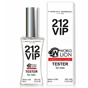 Тестер Premium Class Carolina Herrera 212 Vip Men чоловічий, 60 мл