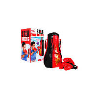 Интерактивный набор для бокса для детей 3+ Спортивная игрушка + Груша со звуками + Перчатки