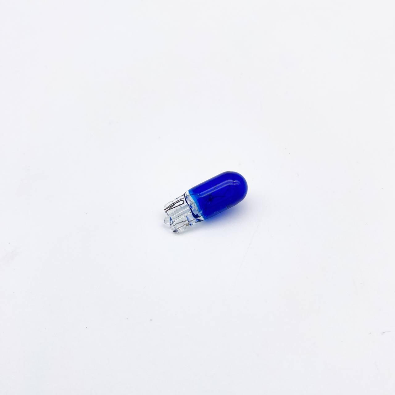 Лампа повороту (синя без цоколя) 12V/3W T10