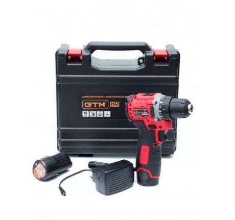 Дриль-шуруповерт акумуляторний GTM DS12/38B (2896)