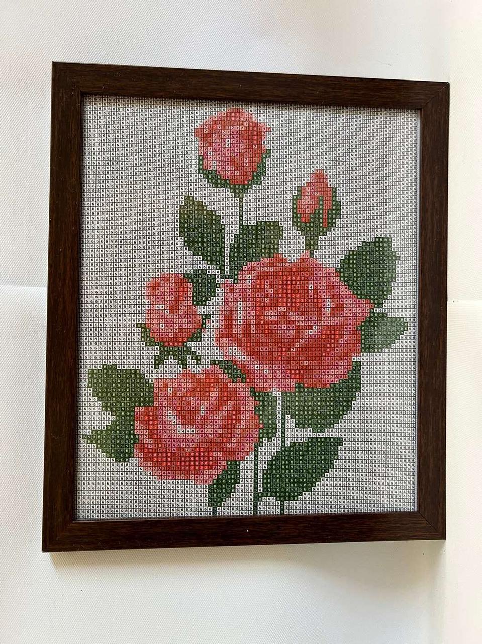 Алмазна вишивка з рамкою АВ 4040