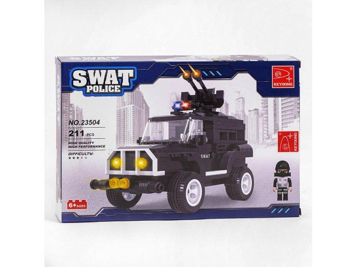 Конструктор Ausini 23504 Поліцейський джип 207 деталей, фото 1