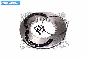 Диск гальмівний VOLVO (з монт. компл.) STANDARD (RIDER) ST 02-VO696