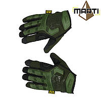 Перчатки тактические Mechanix Хаки Полнопалые перчатки Защитные перчатки Военные перчатки