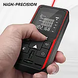 Портативний лазерний електронний далекомір DELIXI, 50 м, фото 3