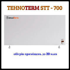Нагрівач / ІЧ-конвектор TehnoTerm STT-550 з терморегулятором 700 Вт — (до 20 м2)