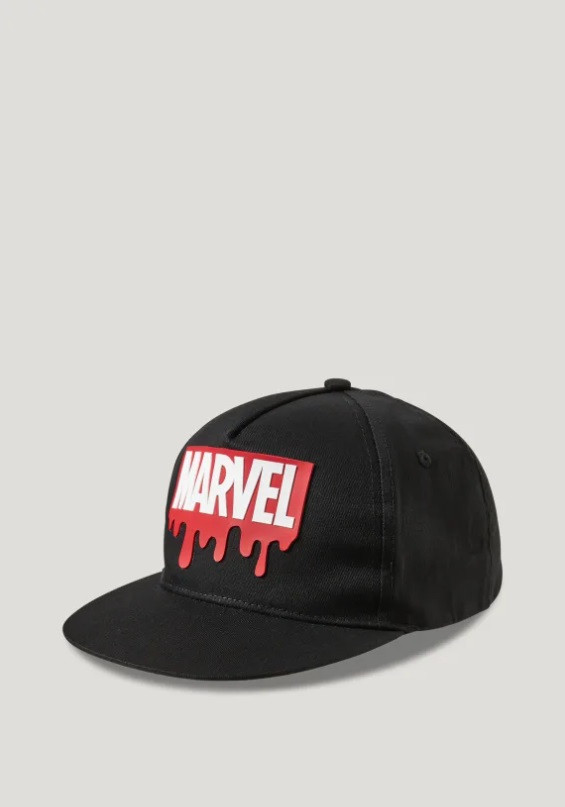 Кепка для хлопчика Marvel, зріст 158-176 (13+ років), колір чорний