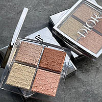 Палетка хайлайтеров Dior Backstage 002 Glo Face Palette Оригинал