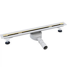 Трап для душу REA NEO 70 ULTRA SLIM PRO BRUSHED GOLD, фото 4