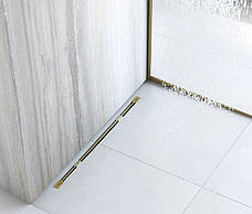 Трап для душу REA NEO 80 ULTRA SLIM PRO BRUSHED GOLD, фото 5