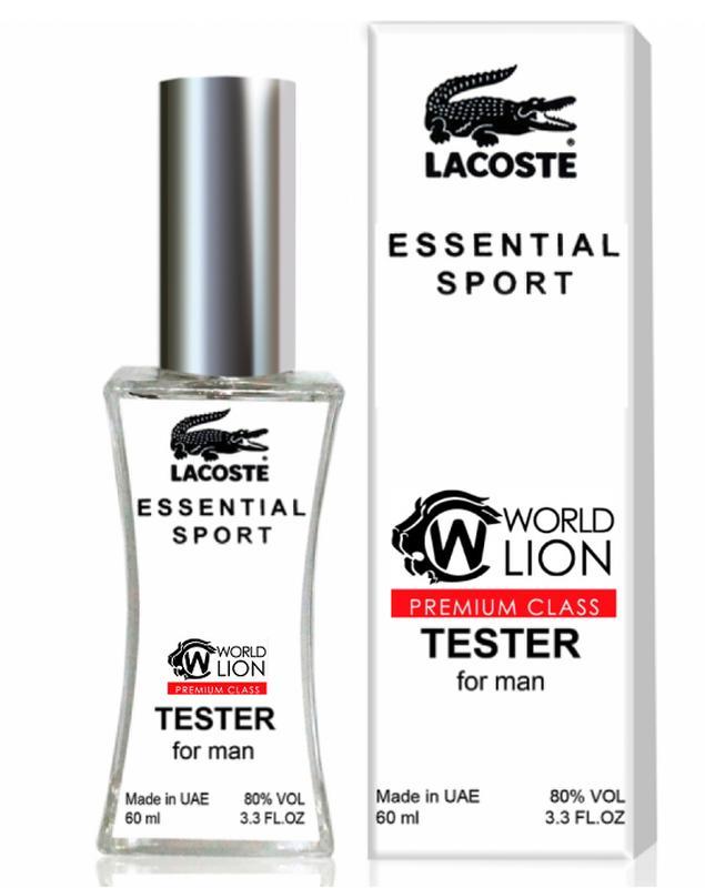 Тестер Premium Class Lacoste Essential Sport чоловічий, 60 мл