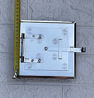 Дверь печная 15х15. прочистная для печи нержавейка. Сажетруска. ОПТ