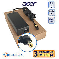 Зарядний пристрій для ноутбука 5,5-1,7 mm 3,42A 19V 65W Acer A+ б/в