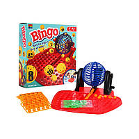 Гра Бінго для дітей 4+ Числова лотерея + Машина для малювання з котушкою + Кульки з цифрами + Карткові