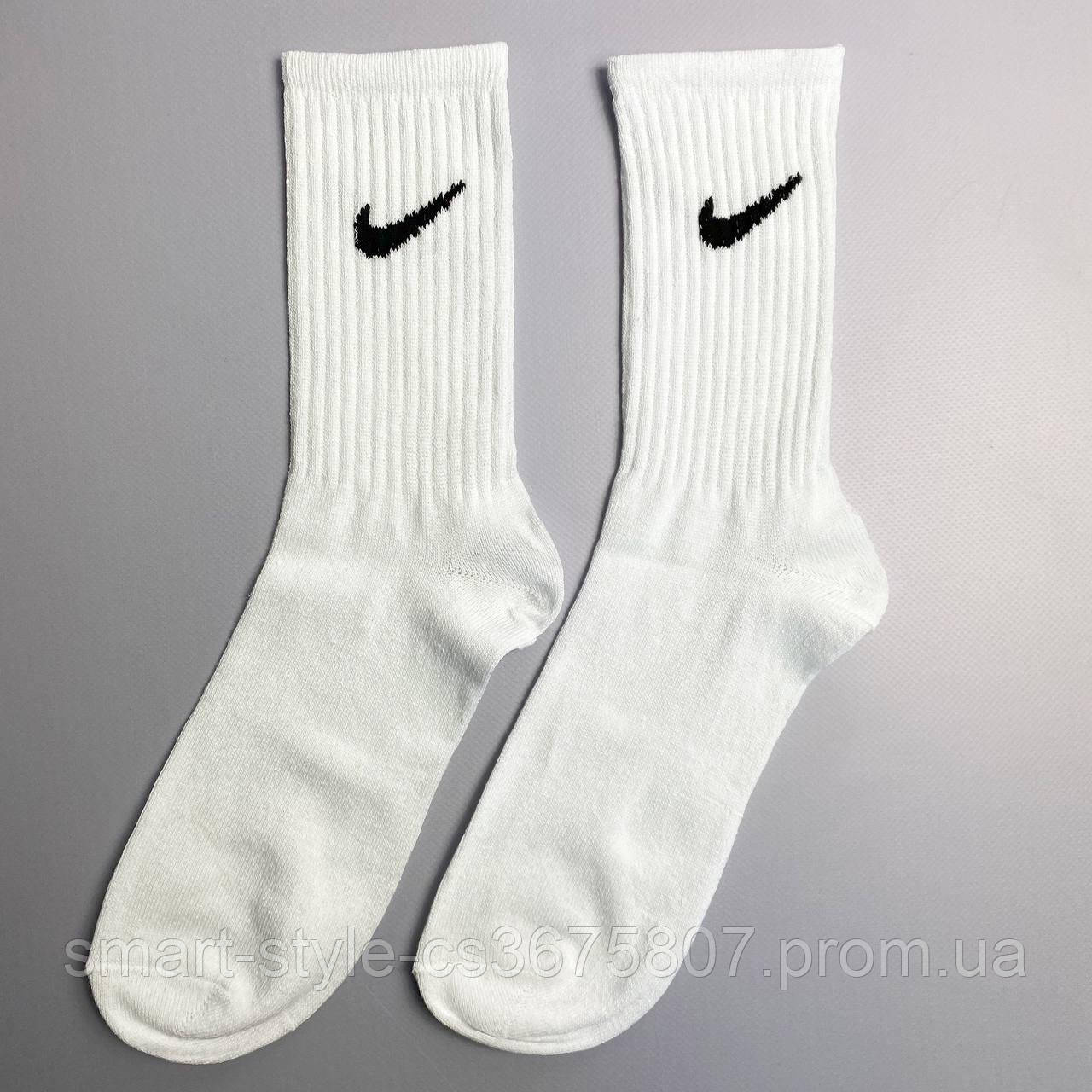 Набор мужских высоких носков Nike 41-45 на 4 пары, Подарочные мужские носки - фото 3 - id-p2019330399