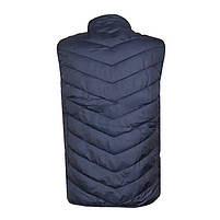 Жилетка з підігрівом від повербанка USB M01-9S Blue 5XL 5 зон підігрівання для туризму 9 шт., фото 3