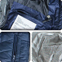 Жилетка з підігрівом від повербанка USB M01-9S Blue 5XL 5 зон підігрівання для туризму 9 шт., фото 4