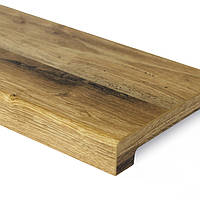 Подоконник деревянный Alber (Албер) Премиум цвет Дуб хантон светлый глубина 1000 мм