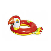 Дитячий круг для плавання BESTWAY Parrot 84x76 см Вініл