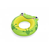 Дитячий круг для плавання-жаба BESTWAY Animals 76х85 см
