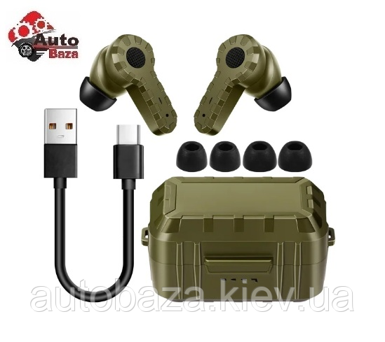 Тактичні активні навушники беруші для стрільби ARM NEXT Тактичні військові беруші, Активні електронні беруші для стрільби, фото 1
