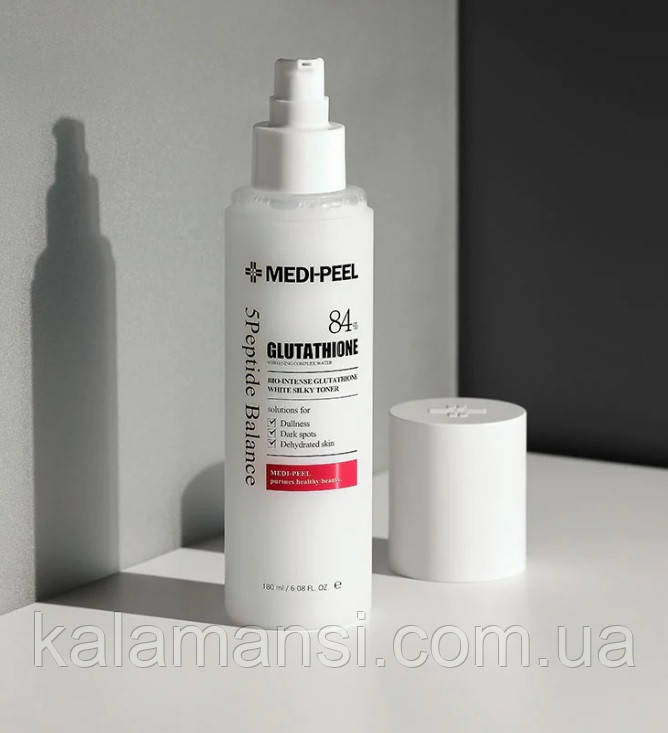 Осветляющий тонер с глутатионом Medi-Peel Bio-Intense Glutathione White Toner 180 мл, фото 1