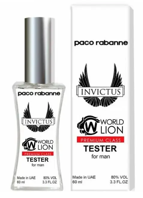 Тестер Premium Class Paco Rabanne Invictus чоловічий, 60 мл