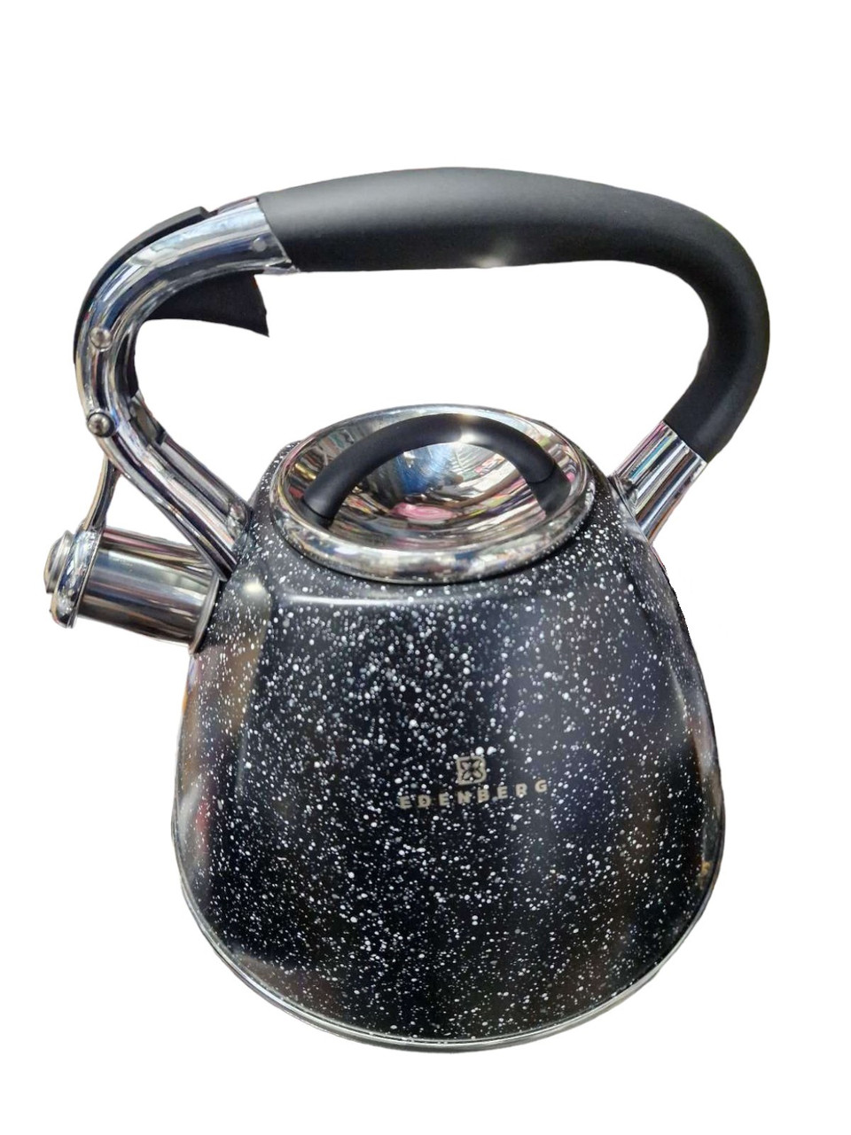 Чайник зі свистком на газ Edenberg EB-1981 чорний 3 л
