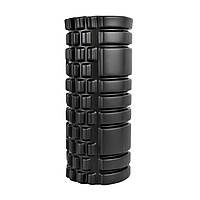 Массажный ролик (роллер) Power System PS-4050 Fitness Foam Roller Black/Green (33x15см.)