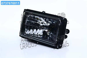 Фара КАМАЗ, МАЗ  (нов.зр.) 24В,  прямокутна  342.3711010 -03