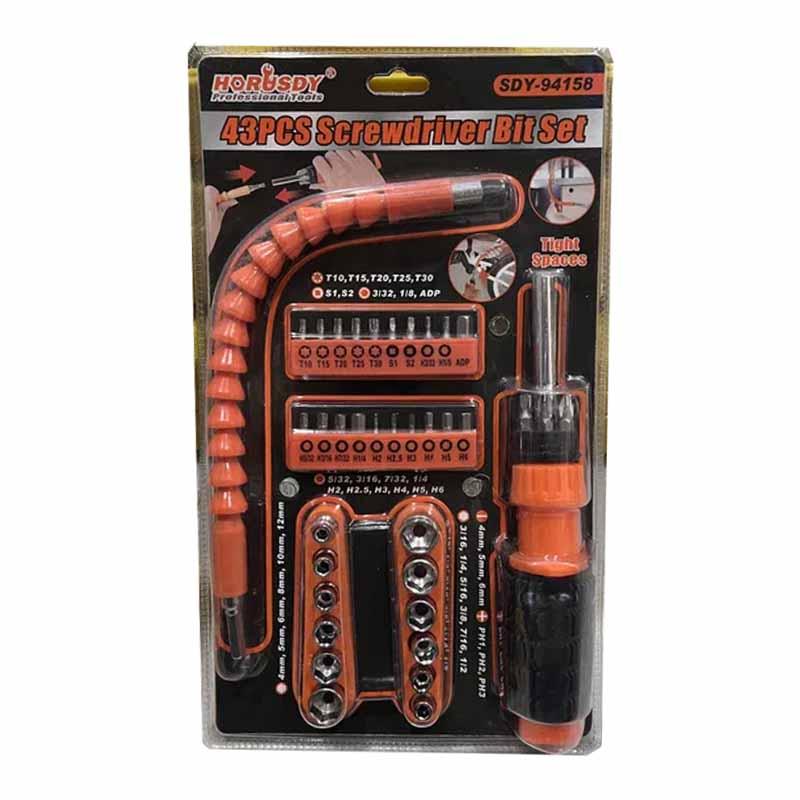 Набір інструментів 43PCS Screwdriver Bit Set SDY-94158 викрутка з набором біт