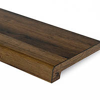 Подоконник деревянный Alber (Албер) Премиум цвет Дуб хантон темный глубина 1100 мм