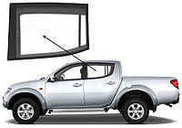 Боковое стекло Mitsubishi L200 2006-2015 задней двери левое