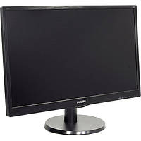 БУ Монитор 23.6" LED VA, Philips 243V5QHSBA, 1920 x 1080 (FullHD), 8 мс, 16:9, VGA, DVI, HDMI