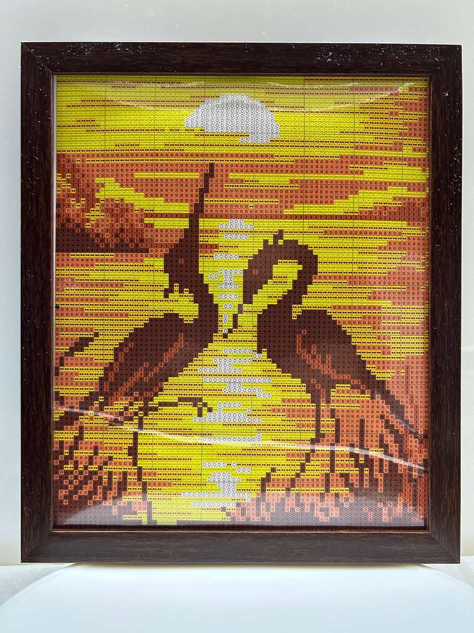 Алмазна вишивка з рамкою АВ 4007