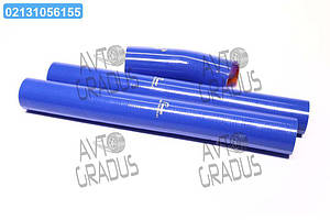 Патрубок радіатора МАЗ 500 (компл. 3 шт. силікон) (TEMPEST) TP.1338