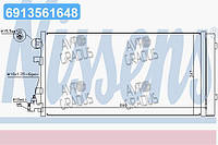 Конденсатор кондиционера RENAULT FLUENCE (08-) (пр-во Nissens) 940160