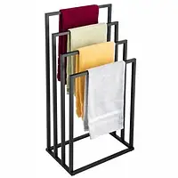 Підлогова вішалка для рушників Yoka Home P.LONIA4-BLK чорна