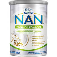 Детская смесь Nestle NAN Тройной комфорт с рождения, 400 г (7613035351462) - Вища Якість та Гарантія!