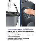 Фільтр-глечик для очищення жорсткої води Brita marella 2,4 л Чорний + Змінні картриджі 5 шт, фото 9