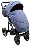 Коляска 2 в 1 Adamex Mobi Air Thermo Lux TK-54 блакитна, фото 4